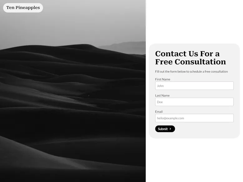 Landing Page 2